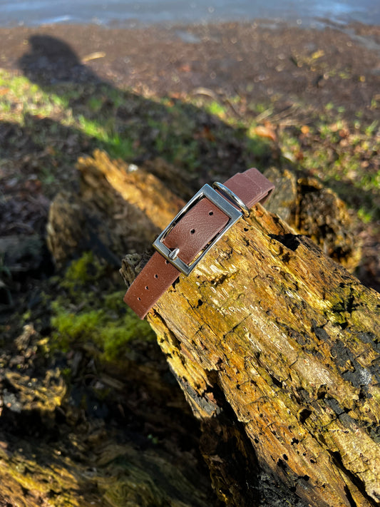 Mid Brown BioThane® Collar